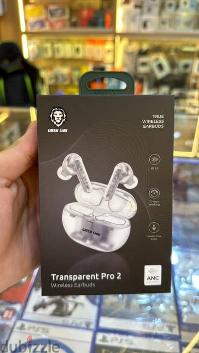 Green Lion Transparent pro 2 wireles earbuds