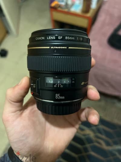 Canon lens 85mm 1.8