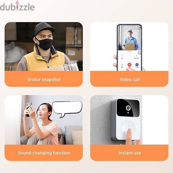 TUYA Doorbell Camera Wireless WiFi Intercom Video Camera 1