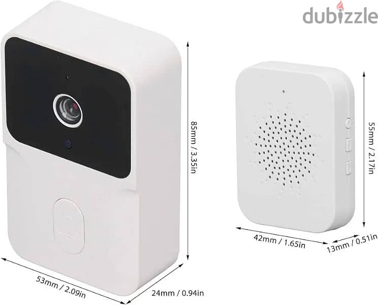 TUYA Doorbell Camera Wireless WiFi Intercom Video Camera 3