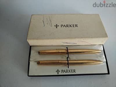 Vintage Parker 61 set (gold plated) - Not Negotiable