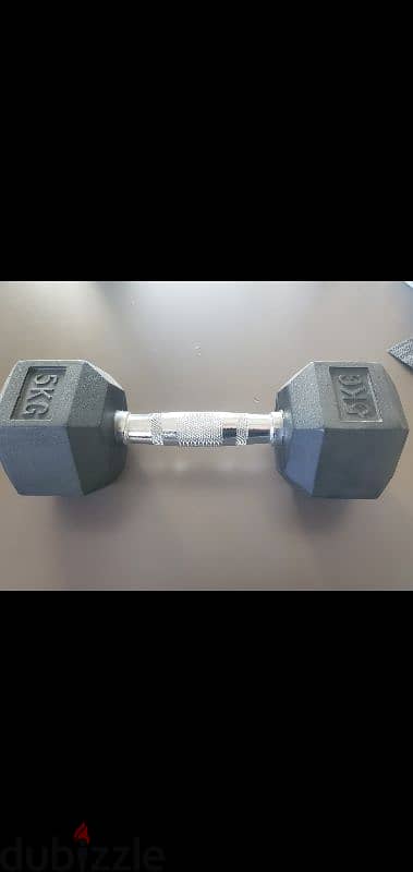 370 kg Complet Hex Dumbbell set with rack