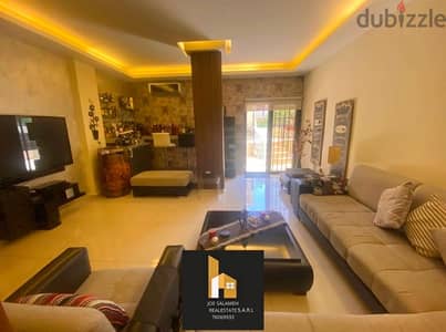 Apartment for sale 145m2+50m2 terrace in Dekwaneh for 145,000$/دكوانة