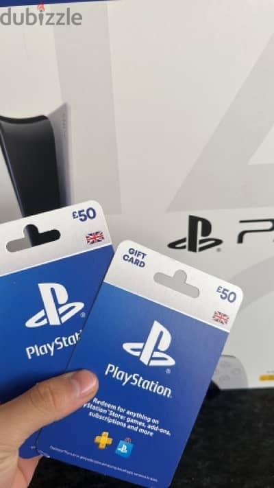 NEW PS5 1TB Europe , includes 100£ giftcards