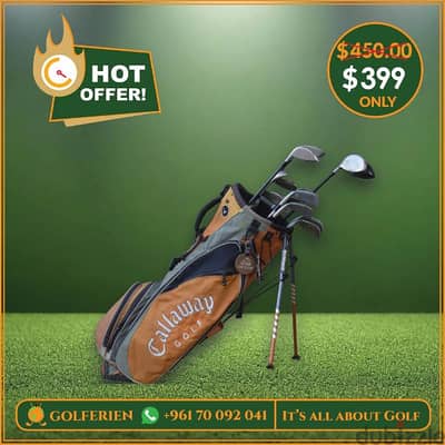 2nd hand complete Golf set