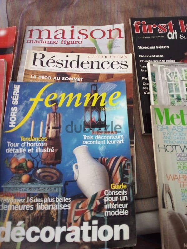 decor magazines مجلات ديكور 2