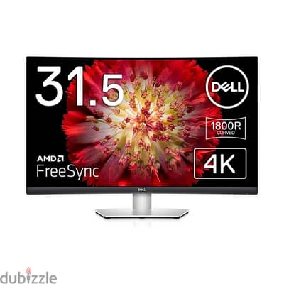 Dell S3221QS 32-inch Curved 4K UHD Monitor