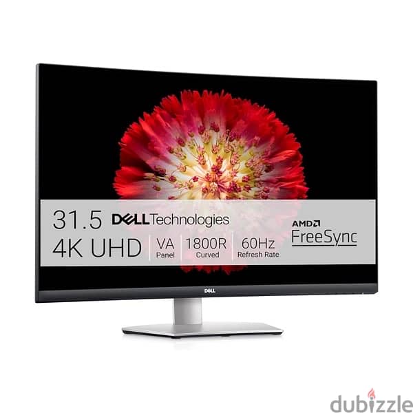 Dell S3221QS 32-inch Curved 4K UHD Monitor 1