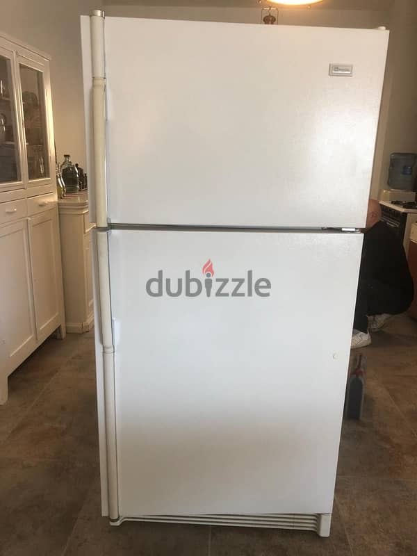 White Maytag Refrigerator 0