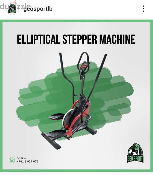 Elliptical Stepper Machine GEO sport معدات رياضية متنوعة 0