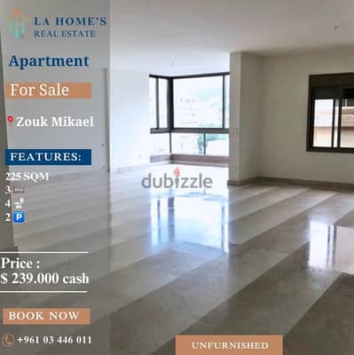 apartment for sale in zouk mikael شقة للبيع في ذوق مكايل