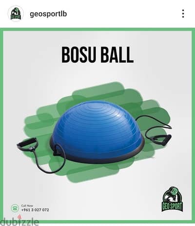 Bosu Ball GEO sport معدات رياضية متنوعة