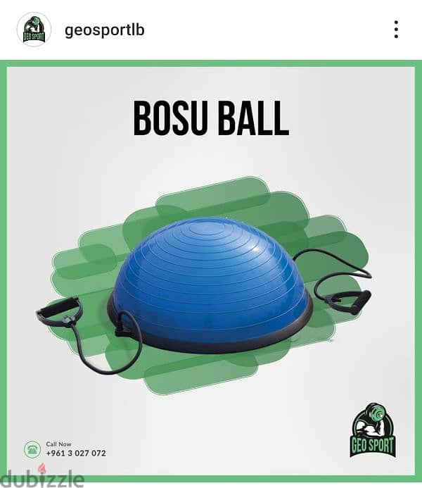 Bosu Ball GEO sport معدات رياضية متنوعة 0