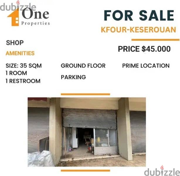 SHOP FOR SALE IN KFOUR 0