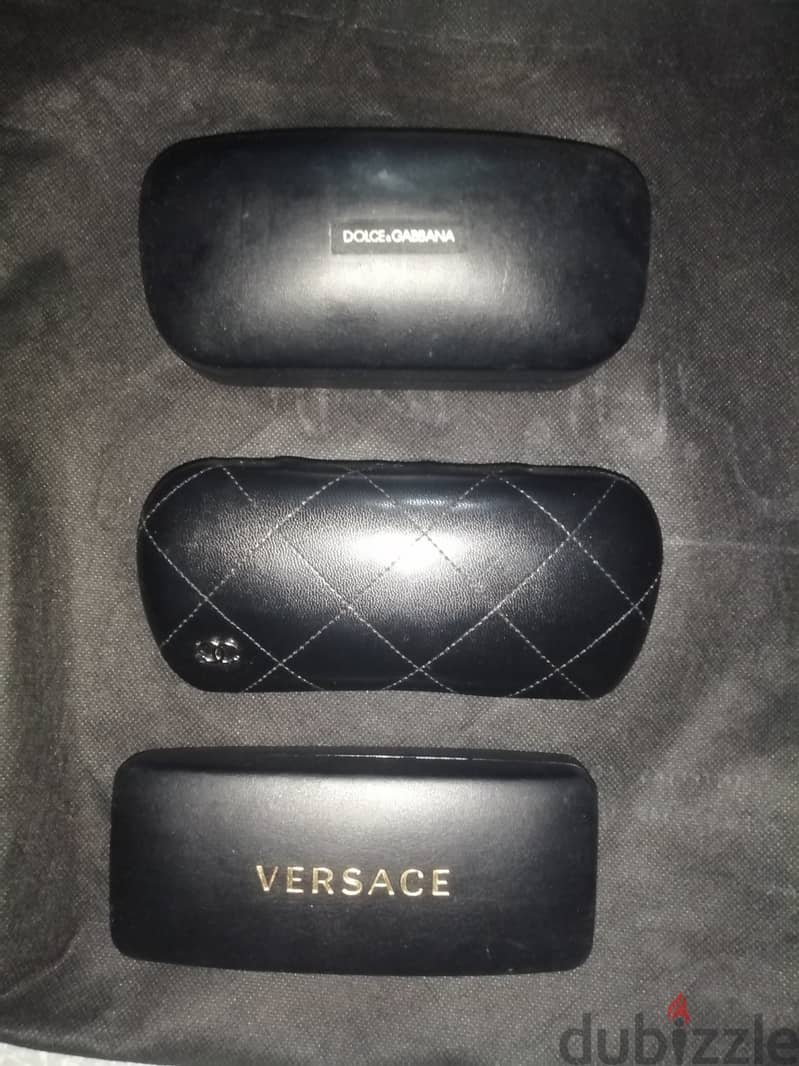 Dolce & Gabbana, Channel & Versace Glasses Cases 0