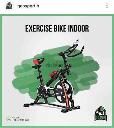 Excercise Bike Indoor GEO sport معدات رياضية متنوعة