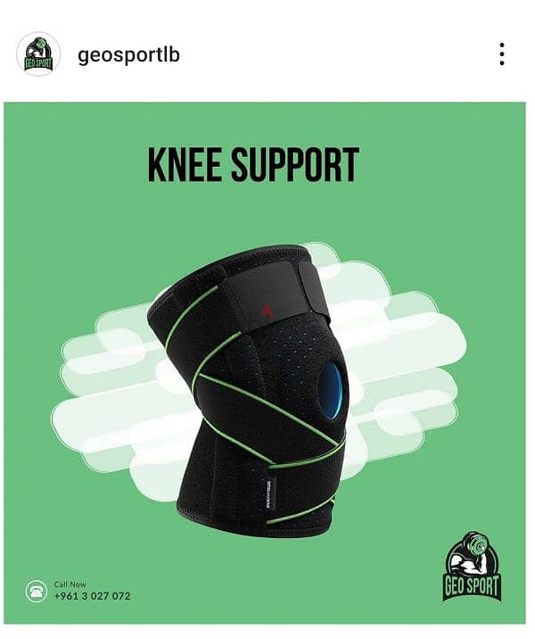 Knee Support GEO sport معدات رياضية متنوعة 0