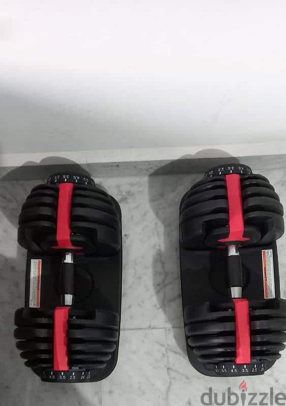 adjustable dumbells 0