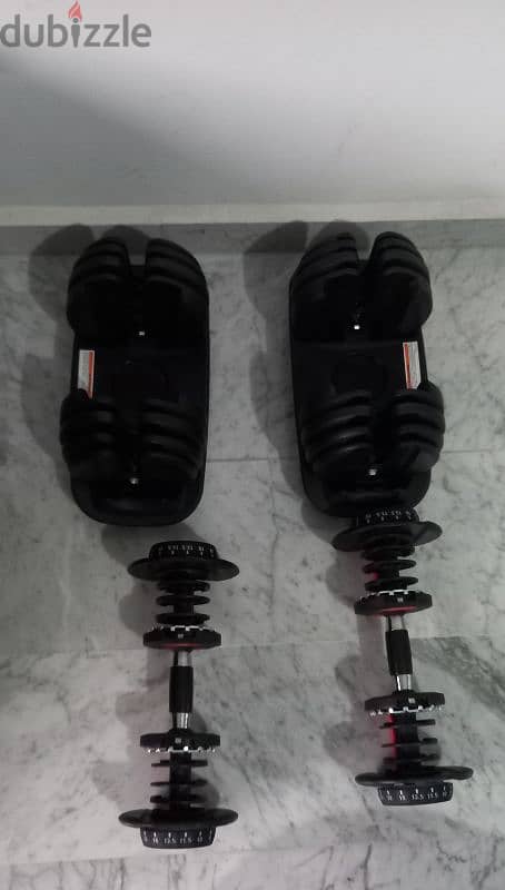 adjustable dumbells 2