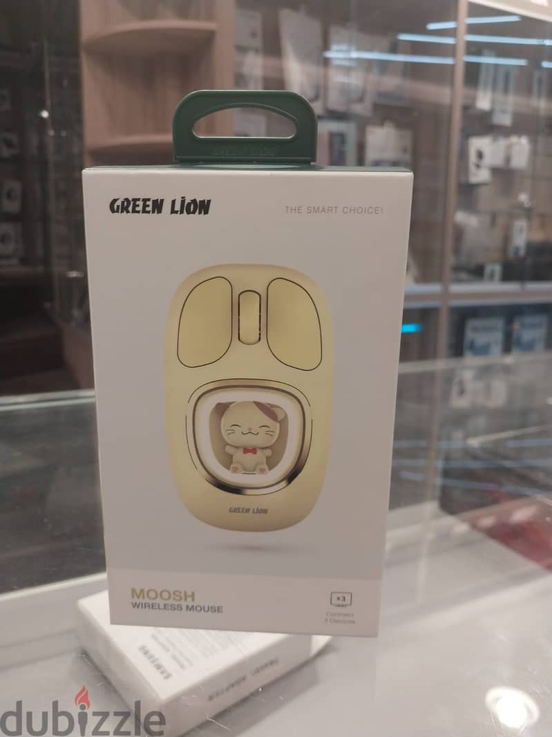 Green lion moosh wireless yellow original & last offer 0