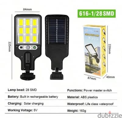 solar lamp for garden