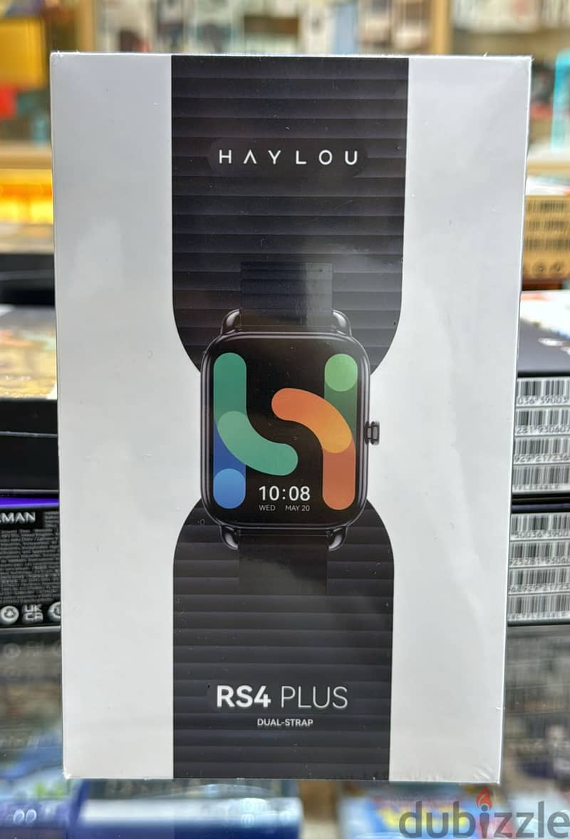 Haylou watch Rs4 plus silver 0