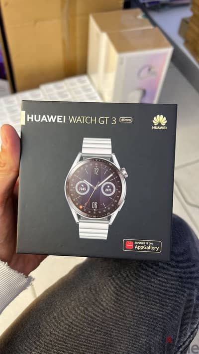 Huawei watch gt3 46mm stainless steel