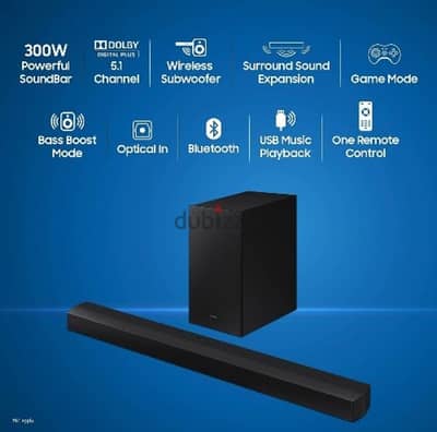 SAMSUNG B450 SOUNDBAR+SUBWOOFER