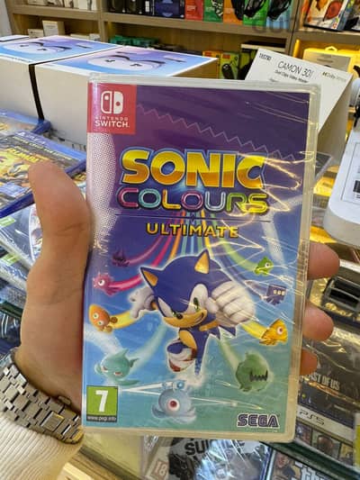 Cd Nintendo sonic colors ultimate