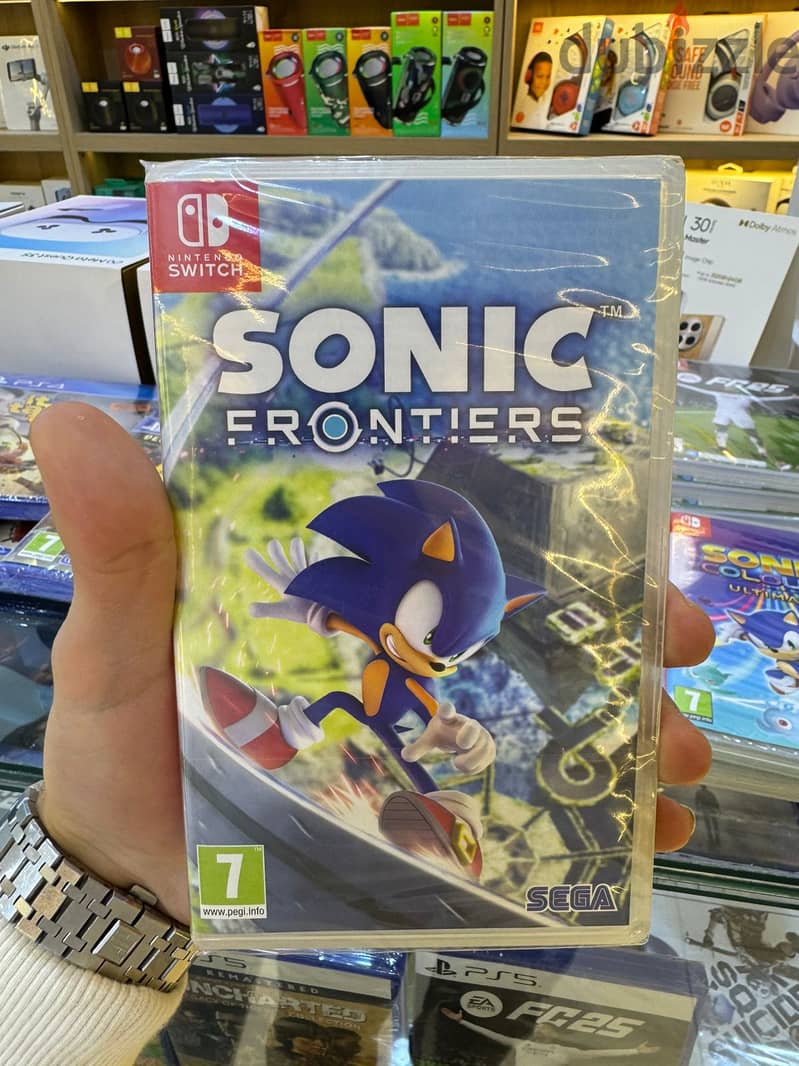 Cd Nintendo Sonic Frontiers exclusive & good offer 0