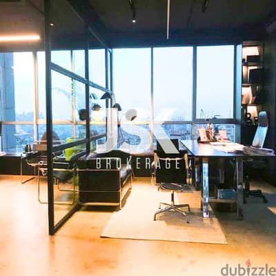 L16871 -Office For Rent in a Commercial Tower, Mirna Chalouhi, Dekwene