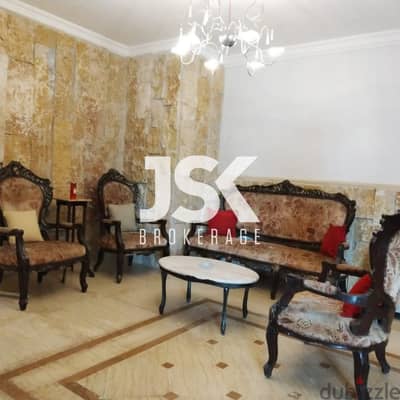 L16888 - Spacious Apartment With Terrace For Rent in Karhbeib