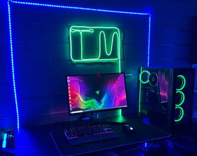 FULL SETUP GAMING PC !!