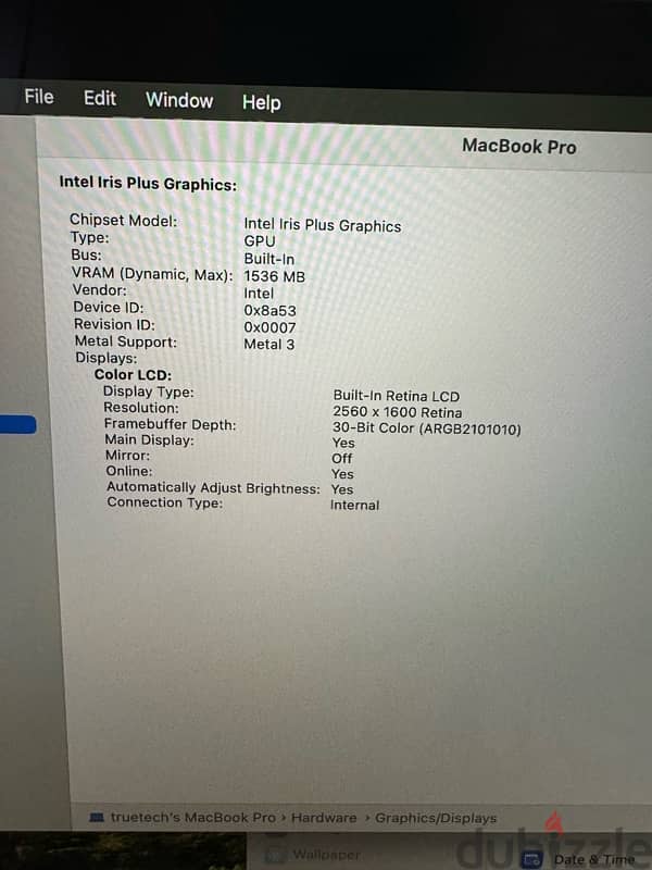 Macbook Pro 13 2020 Core i5 16GB Ram 512GB SSD Touch bar super clean 4