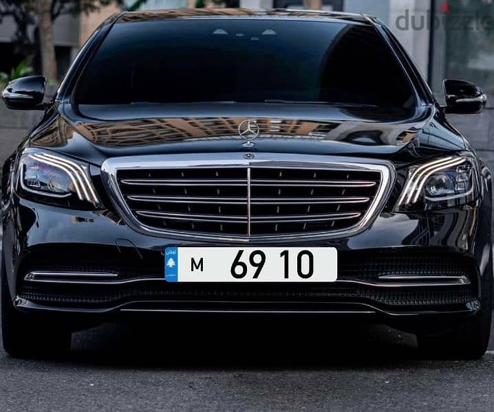 M  69 10  Special Car Plate Number Sak Jehez 0