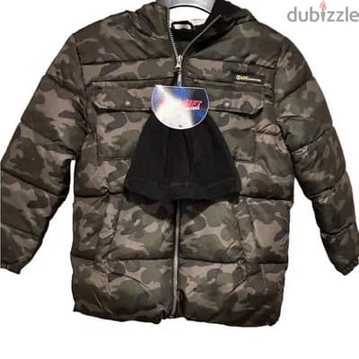 jacket for kids boy; 6-7 years جاكيت عسكري