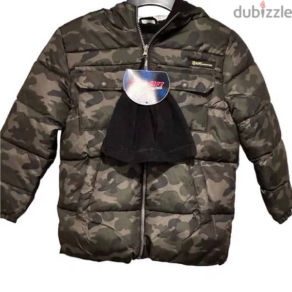 jacket for kids boy; 6-7 years جاكيت عسكري 0