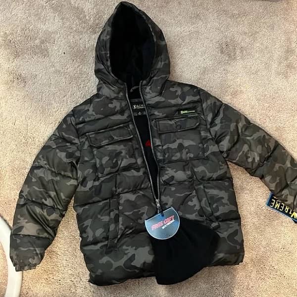 jacket for kids boy; 6-7 years جاكيت عسكري 5