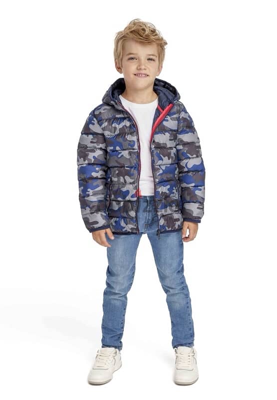 jacket for kids boy; 6-7 years جاكيت عسكري 7