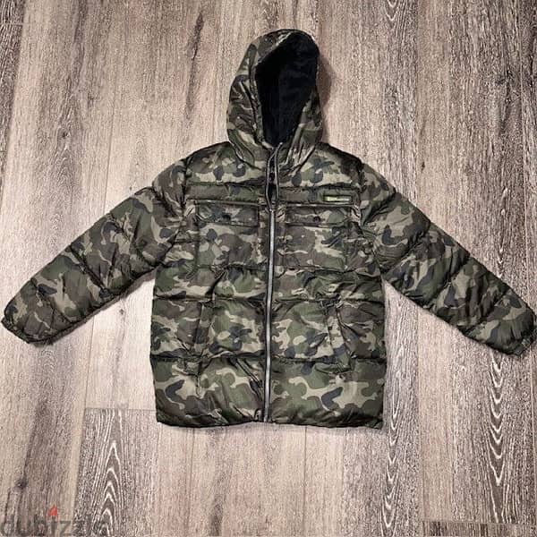 jacket for kids boy; 6-7 years جاكيت عسكري 14