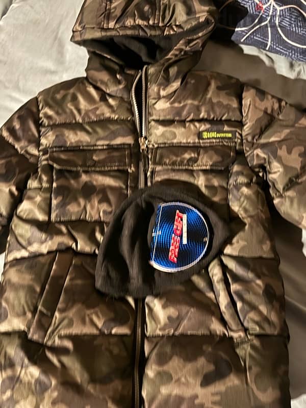 jacket for kids boy; 6-7 years جاكيت عسكري 11