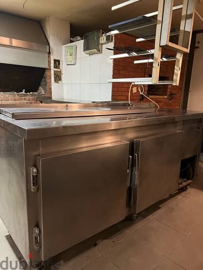 STAINLESS STEEL REFRIGERTAED WORKTABLE