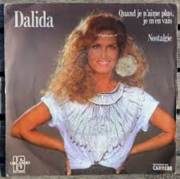 dalida 7 vinyl records collection 2