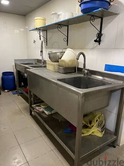 STAINLESS STEEL COMMERCIAL SINK