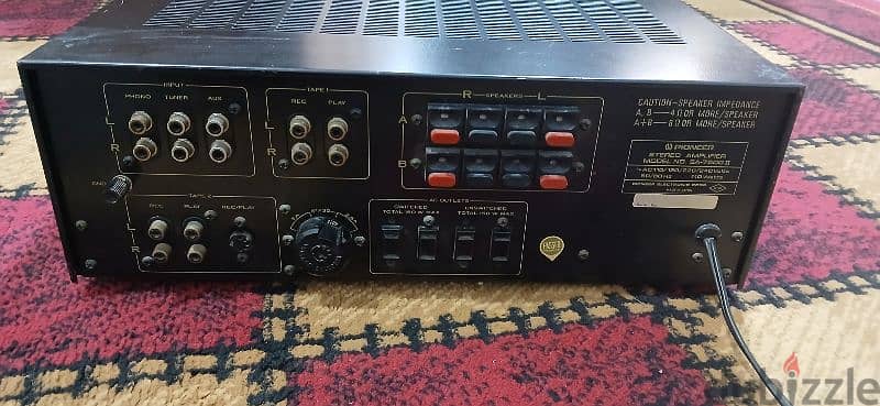 pioneer stereo amplifier SA-7500 2 1