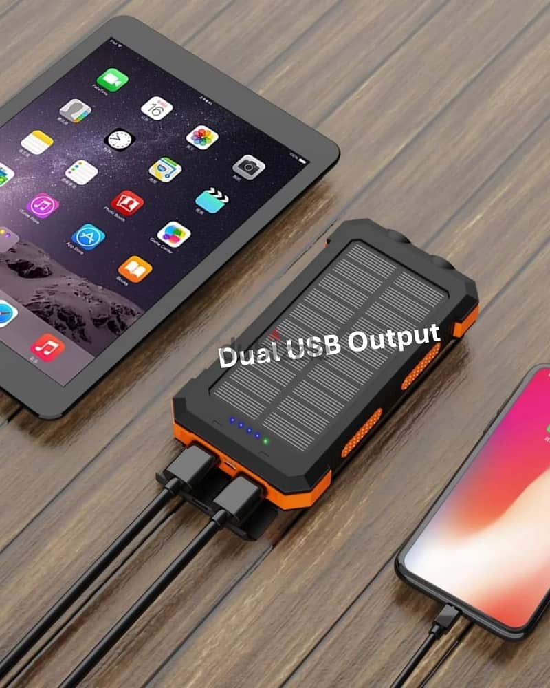 powerbank 20,000mAh Solar Power Bank 2