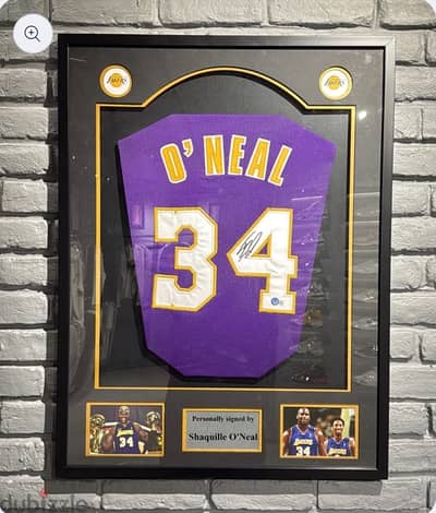 Shaquille O’Neal Signed Los Angeles Lakers Jersey