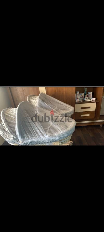 Baby crib for twins free delivery like new