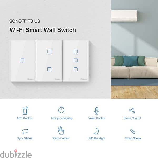 SONOFF TX Series WiFi Smart Wall Light Switches 1