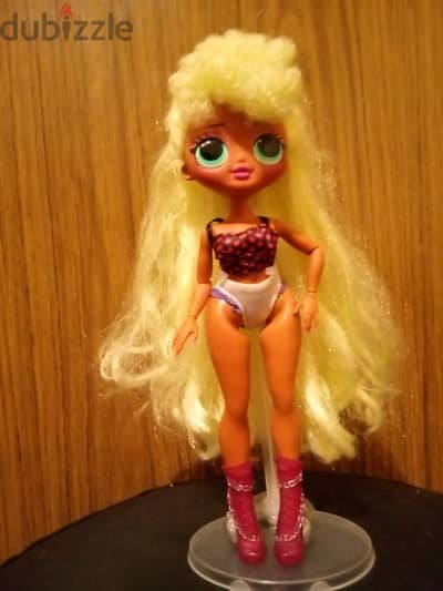 LOL LADY DIVA OMG First Series Great doll long hair Charm Outfit+Boots